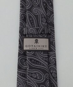 GOTAIRIKU GOTAIRIKU別注【日本製】シルク ネクタイ_ペイズリー柄