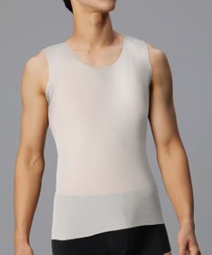 WACOAL MEN 【オーガニック綿混インナー】多機能を着る。綿の贅沢オーガニック 汗取り機能つき ノースリーブ GL5211 /ブロス バイ ワコールメン