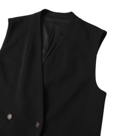 Green Parks Ｏ．洗えてストレッチ　Ｗボタンベスト