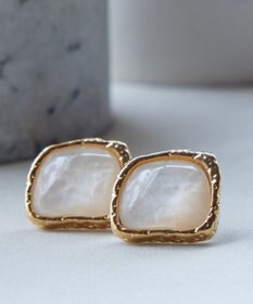 Tiaclasse カラースクエアピアス