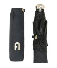 MOONBAT FURLA(フルラ) 晴雨兼用日傘 折りたたみ傘 フワクール生地使用 軽量 無地×アーチロゴ