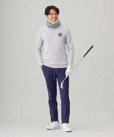 23区GOLF 【MEN】エンブレムジャガードパンツ