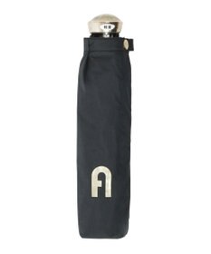 MOONBAT FURLA(フルラ) 晴雨兼用日傘 折りたたみ傘 フワクール生地使用 軽量 無地×アーチロゴ