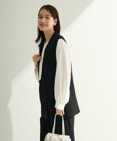 Green Parks Ｏ．洗えてストレッチ　Ｗボタンベスト