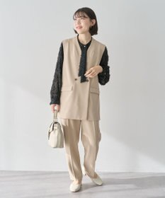 Green Parks Ｏ．洗えてストレッチ　Ｗボタンベスト