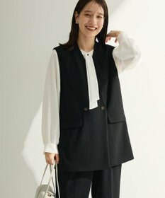 Green Parks Ｏ．洗えてストレッチ　Ｗボタンベスト