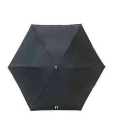 MOONBAT FURLA(フルラ) 晴雨兼用日傘 折りたたみ傘 フワクール生地使用 軽量 無地×アーチロゴ