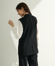 Green Parks Ｏ．洗えてストレッチ　Ｗボタンベスト