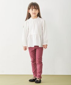 ANY KIDS ニットベストレイヤードチュニック