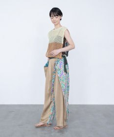 COQ STRATA 和紙ショート丈ベスト