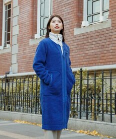 SHARE PARK LADIES 【LADIES】ボアフリースロングカーディガン