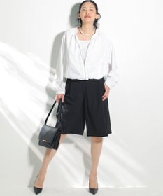 23区 【見上愛さん着用/CanCam掲載】オーガニック コットンリブ タンクトップ