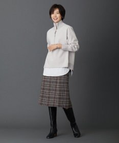 J.PRESS LADIES ミルドウールリバーチェック スカート