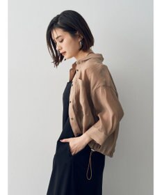 YECCA VECCA 【2点SET】シアーシャツ×Aラインキャミワンピース