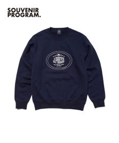 J.PRESS MEN 【J.PRESS ORIGINALS】【UNISEX】Supima Recycle French Terry Orval Logo Sweat Shirt