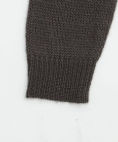 WEGO モヘアタッチダメージショートニット