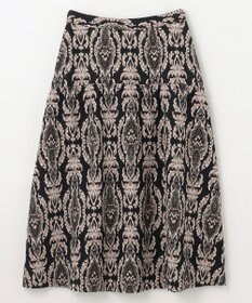 GRACE CONTINENTAL オーナメントジャガードスカート