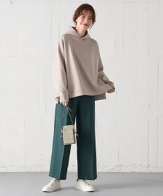 ANY L 【洗濯機可】クロップド丈ダンボールパーカー