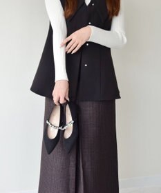 Bridget Birkin ＜抗菌消臭＞【Bridget Birkin】キラキラストラップポインテッドパンプス