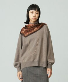 J.PRESS YORK STREET 【WOMEN】ANTI PILLING WOOL ロールネックニット