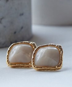 Tiaclasse カラースクエアピアス