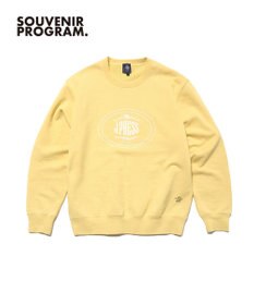 J.PRESS MEN 【J.PRESS ORIGINALS】【UNISEX】Supima Recycle French Terry Orval Logo Sweat Shirt