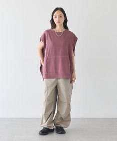 earth music&ecology ピグメントカンガルーポケットプルオーバー