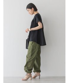 AMERICAN HOLIC フレアヘムフレンチスリーブカットプルオーバー