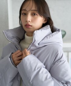 earth music&ecology 2wayパファー ショートブルゾン