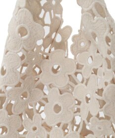 Green Parks ・ｃａｃｈｅ　ｃａｃｈｅ　フラワーレーストートバッグ