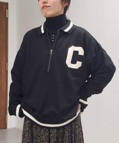 CRAFT STANDARD BOUTIQUE 【ユニセックス】裏毛ハーフジップスウェット