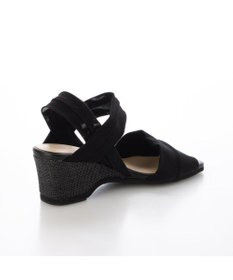 MODE ET JACOMO <D'ICI>アンクルストラップストレッチサンダル