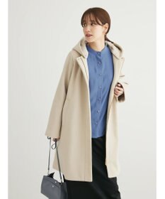 Green Parks ２ｗａｙフード取り外し比翼コート