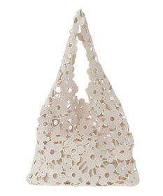 Green Parks ・ｃａｃｈｅ　ｃａｃｈｅ　フラワーレーストートバッグ