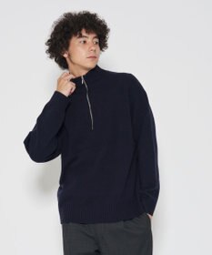 J.PRESS YORK STREET 【UNISEX】タートルハーフジップ ニット