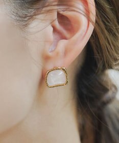 Tiaclasse カラースクエアピアス