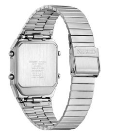 CITIZEN 【特定店取扱いモデル】レコードレーベル 1980年代に一世を風靡したアナデジテンプ