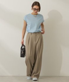 AMERICAN HOLIC きれいめフレンチスリーブコットンプルオーバー