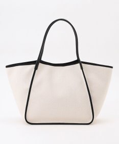 TOCCA 【A4サイズ対応】TRIM RIBBON CANVASTOTE トートバッグ