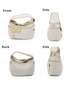 PET PARADISE ソフト メッシュスリング キャリーバッグ【超小型犬】 ブラック / ホワイト