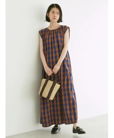 AMERICAN HOLIC 接触冷感ショルダータックワンピース2