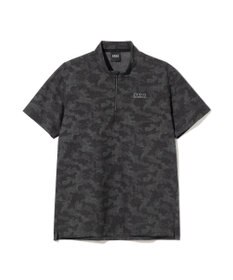 ZERO HALLIBURTON クールドッツ カモ柄モックネックTシャツ ZHG-M6S6b 85192