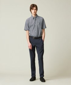 J.PRESS MEN 【夏に嬉しい高機能】カノコインレイ マイクロストライプパッチポケット シャツ/B.D.