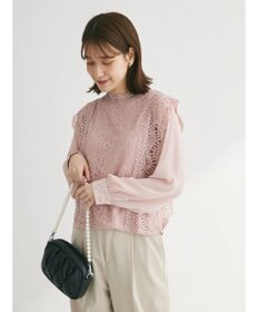 Green Parks ・Ｐｅｔｉｔ　Ｆｌｅｕｒ　イロイロレースブラウス