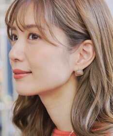 Tiaclasse カラースクエアピアス