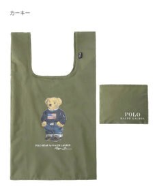 POLO RALPH LAUREN ポケッタブルレインバッグ ポロベア／撥水