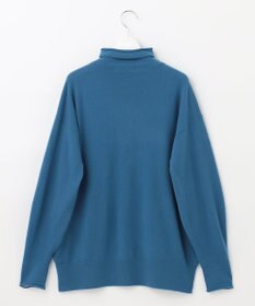 自由区 【洗える】ソフトウールハイゲージ ハイネックニット