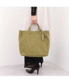 UNBILLION カシュカシュ cachecache / スエード調ショッパートートバッグ