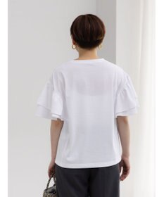 Te chichi 【接触冷感/遮熱/吸水速乾】フリルスリーブビッグTシャツ
