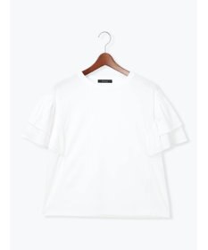 Te chichi 【接触冷感/遮熱/吸水速乾】フリルスリーブビッグTシャツ